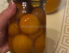 Мандариновый сок и варенье