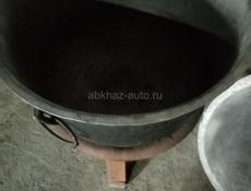 Котёл с крышкой и корыто