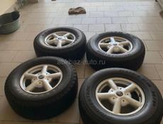 Колеса и кенгурятник на гелик!