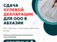 Сдача нулевой декларации для ООО в Абхазии — без штрафов и стресса