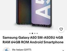 Samsung galaxy  A50 