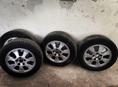 Продаю 4 покрышки с дисками 195/65 R15 от Марк 2