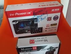 Магнитола Андроид 9" 2/32 С камерой + парктроники 