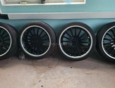  Продаю Диски Разноширокие диски carlsson r 20, из японий, не битые, не варенные, не бют, покрышки  %70