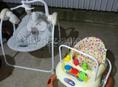 Качели очень удобное всё работает всё целое + ходунки 