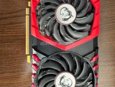 Обменяю игровую видеокарту GTX 1050 Ti GAMING X 4GB / видюха / видеокарта 