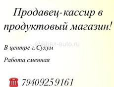 Продавец консультант в продуктовый магазин 