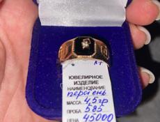 Продается золотая перстень 