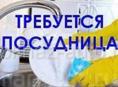 Требуется ПОСУДНИЦА !