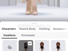 Продам аккаунт в игре роблокс  женский детская игра