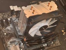 Комплект am4 процессор Ryzen 5 2600 16gb памяти 