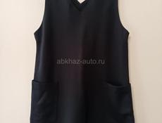 Школьный сарафан черный