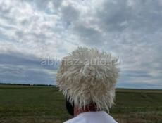 Папаха из козьей шерсти