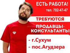 Продавец-консультант (г.Сухум и пос.Агудзера)