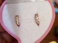 Детские золотые серьги 585пробы