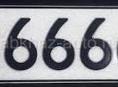 Гос номера 666