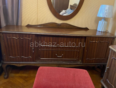 комплект мебели из настоящего дерева 