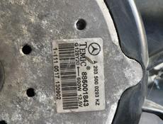 Вентилятор радиатора w203