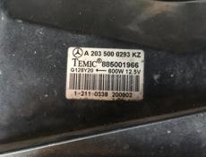 Вентилятор радиатора w203