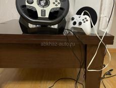 X box series S + руль DEXP Wheelman Pro GT. 