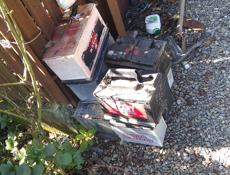 Стары акумалятары поменя на новый 