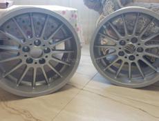 Диски на Бмв 32 стиль разно широкие R18 в хорошем состоянии без сварок покрашены