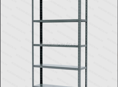 Стеллаж MS STRONG 2000х1500х400 (5 полок)