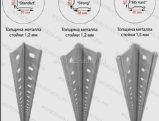 Стеллаж MS STRONG 2550х1500х600 (8 полок)