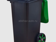 Мусорный бак 60л. с зелёной крышкой арт. MGBKS 60