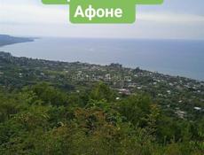 Участок в Афоне с видом на море