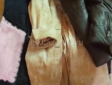 Продам новый женский кожаный плащ