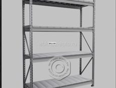 Стеллаж MS Pro Z 2000х1500х500 (4 яруса с секционным настилом)