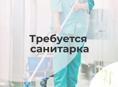 Требуется санитарка.