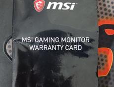 Продам монитор msi 27' 2k 165 герц