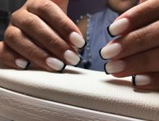 Маникюр + гель с укреплением