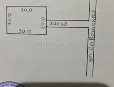 Участок 6 соток на границе 
