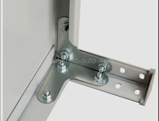 Стеллаж угловой MS Standart 1850х1200х1000 (4 уровня глубиной 500 мм)