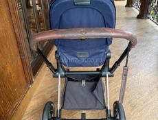 Продается коляска cybex Priam синего цвета 