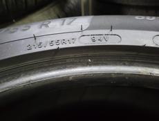 215 55 R17 две штуки 