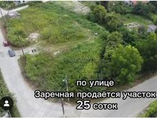Участок на ул. Заречной 25 соток по документам , по факту 30
