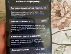 iPhone 16 pro max 256гб 100%🔋