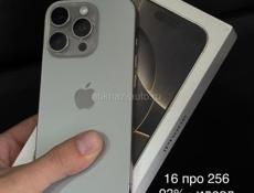 iPhone 16 Pro 256гб 93% акб