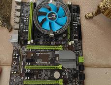 Продам материнскую плату с Xeon e5 2697 v2 16 gb 