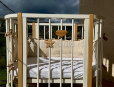 4500 кроватка и кокон