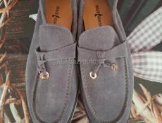 Макасины,  натуральная замша. 