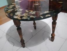 Журнальный столик из эпоксидной смолы