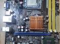 Материнская плата + проц