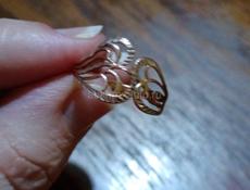 Золотое кольцо 585пробы