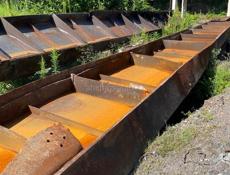 Мостовые балки, металлические листы,  баки для воды, трубы, угольники большие 200Х200 , Швеллер.