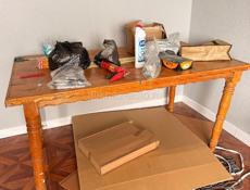 Продам каштановые столы